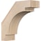 Ekena Millwork 3 1/2"W x 10"D x 10"H Merced Smooth Knee Brace, Douglas Fir BRC04X10X10MRC00SDF - alternate 1